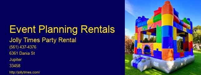 Party Rentals Bounce House Rentals Near Me