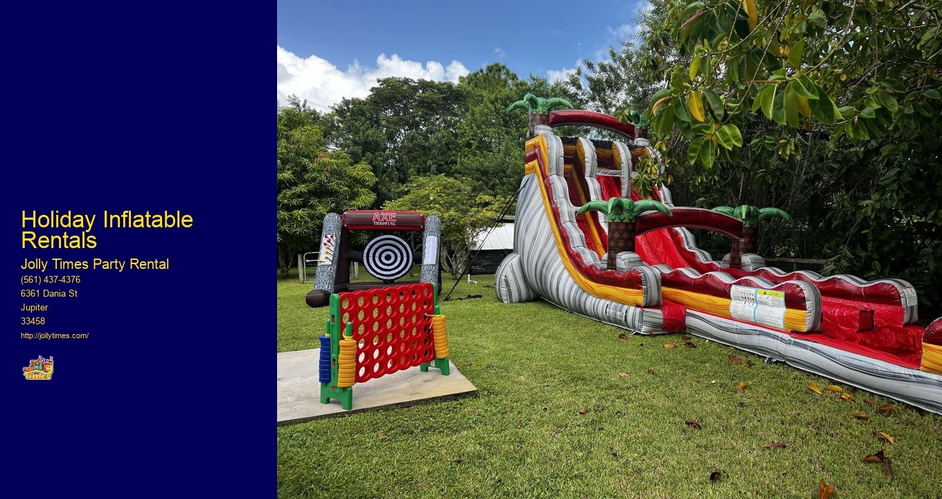 Holiday Inflatable Rentals