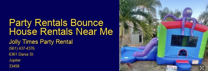 Bounce And Jump Party Rentals